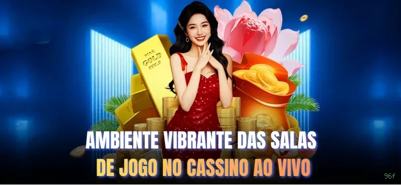 Imagem promocional do login da 96f